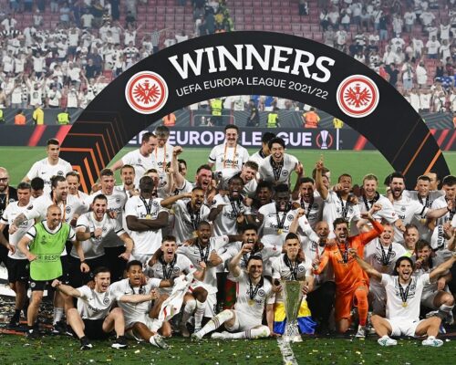 Eintracht Frankfurt a câștigat finala Europa League în fața Glasgow Rangers, Ianis Hagi absent